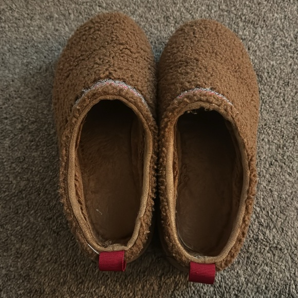 TALULAH | Teddy Tazza Platform Slides | Chestnut - Picture 4 of 6